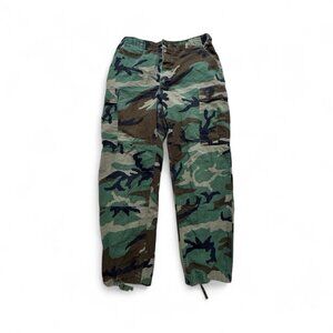 Propper BDU Woodland Camo Combat Trousers Medium Regular 100% Cotton